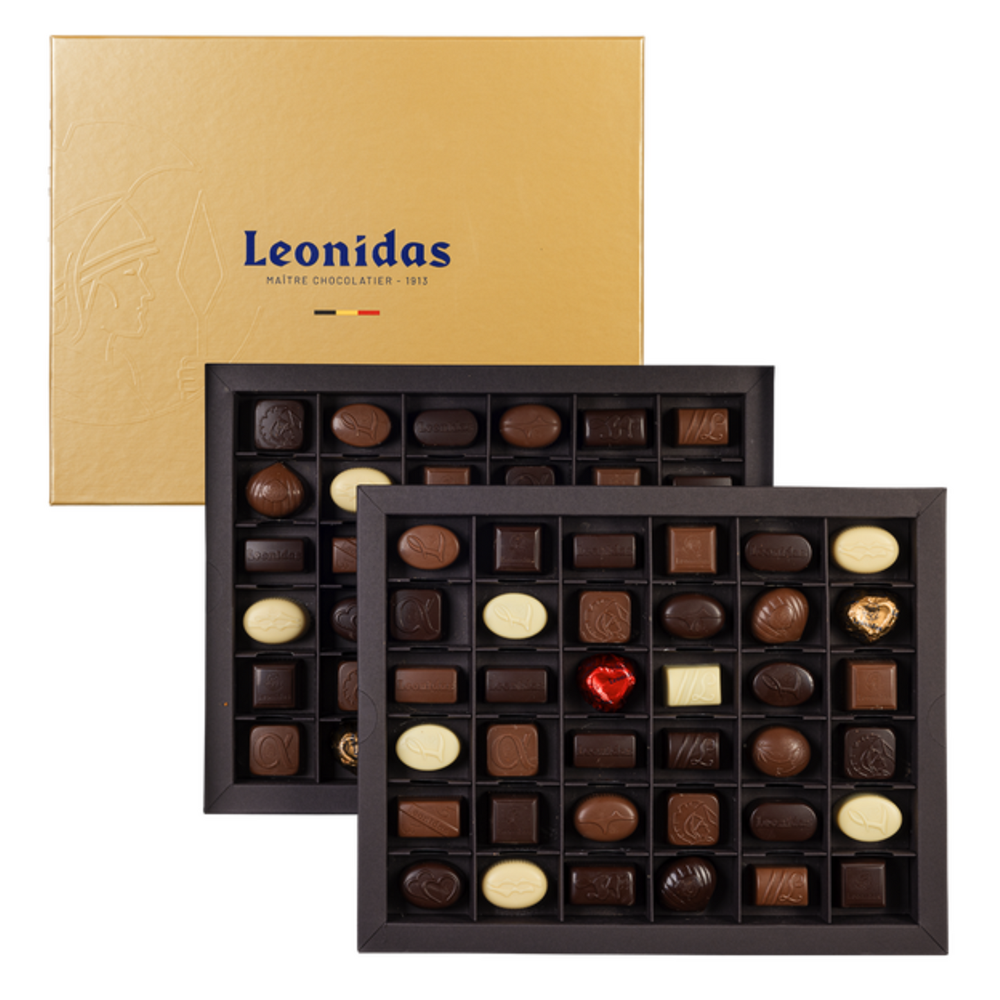Heritage Collection Double Gift Box, 1080g - Leonidas Online Ireland