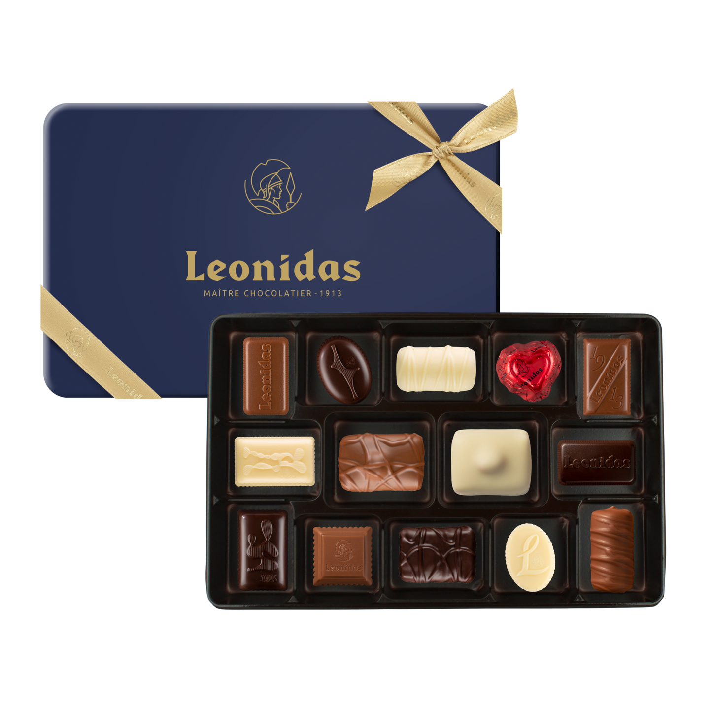Heritage Blue Tin, 210g - Leonidas Online Ireland