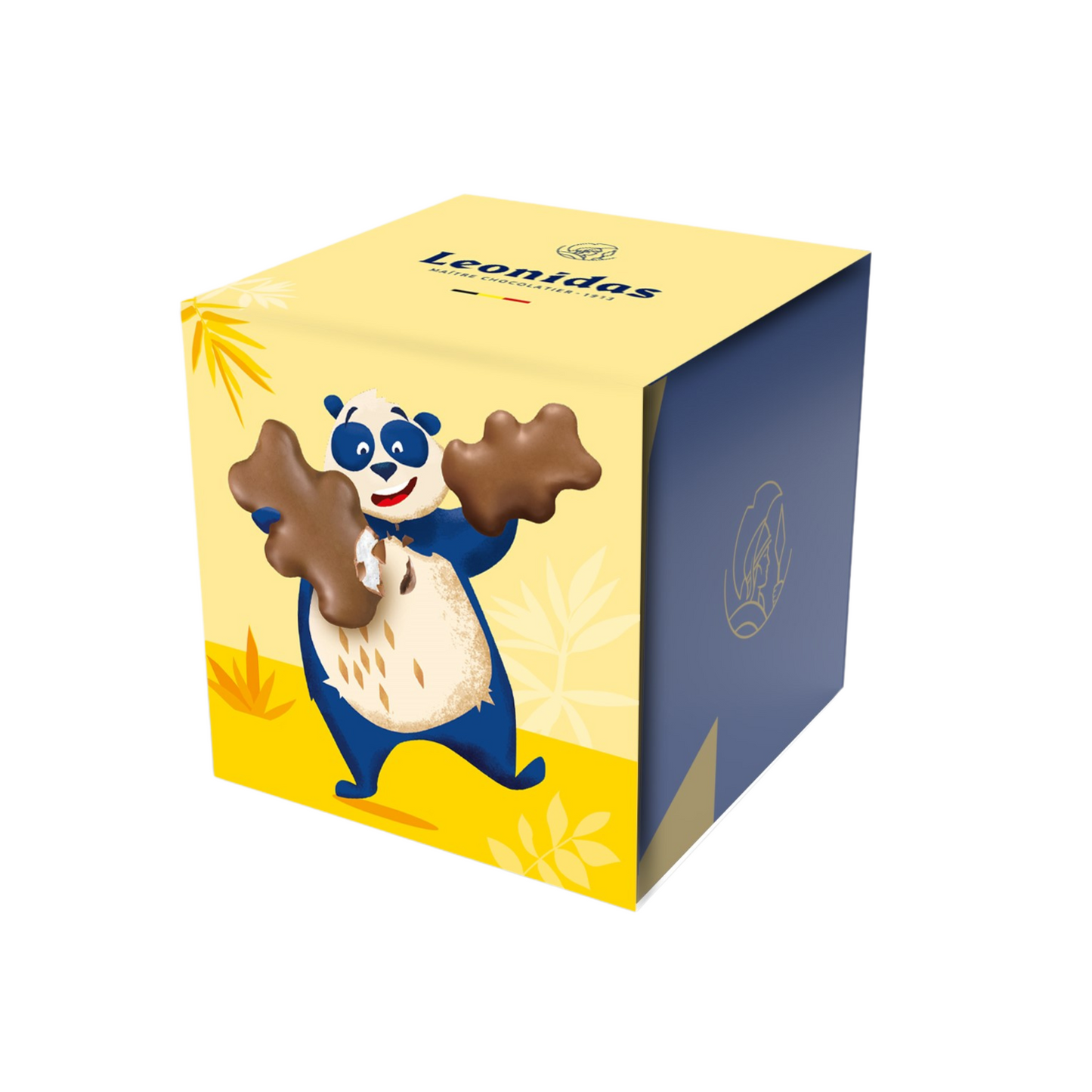 Cube of Marshmallow Bears, 200g - Leonidas Online Ireland
