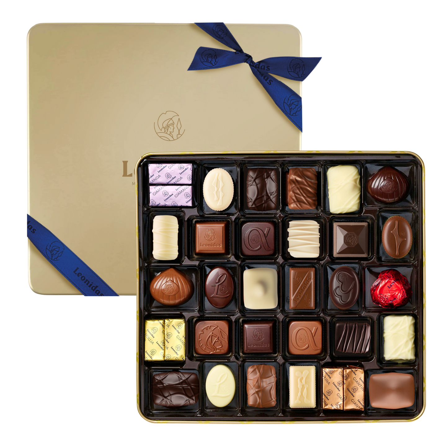 Luxurious Gold Tin, 450g - Leonidas Online Ireland