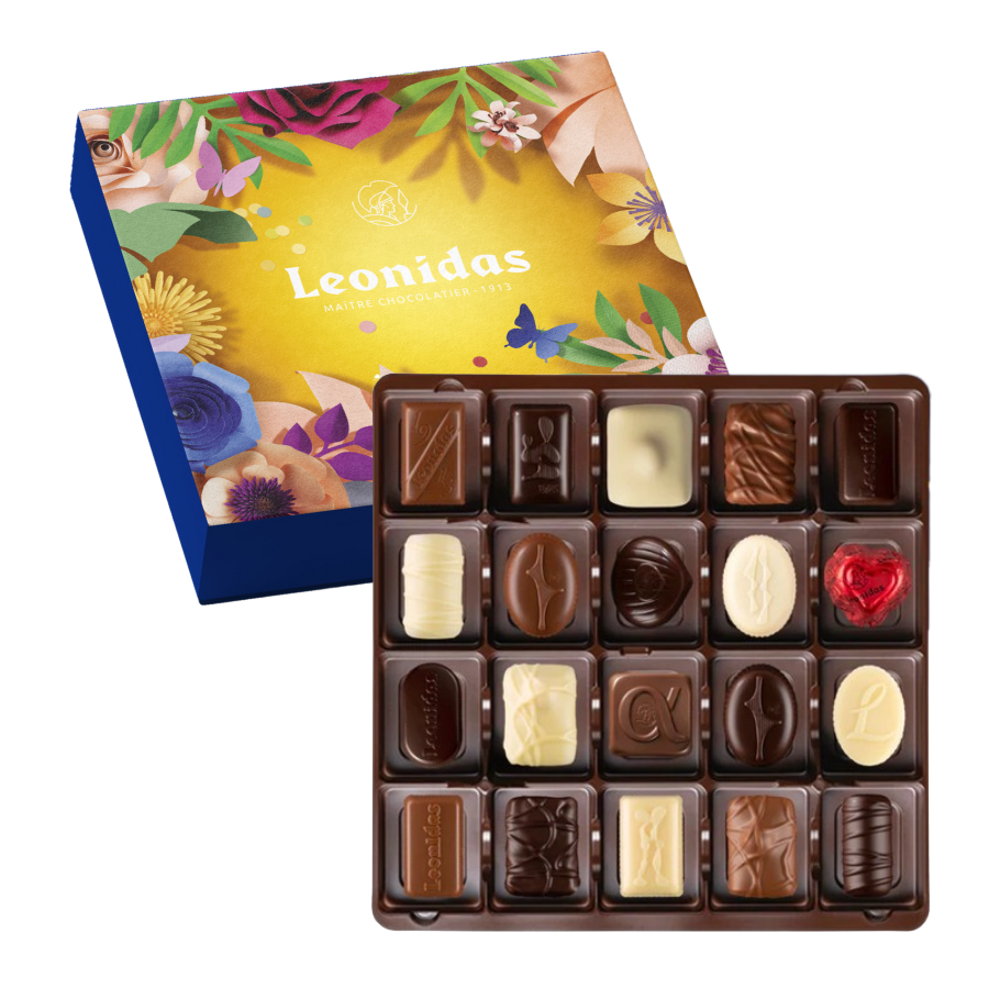 Floral Medium Gift Box, 300g - Leonidas Online Ireland