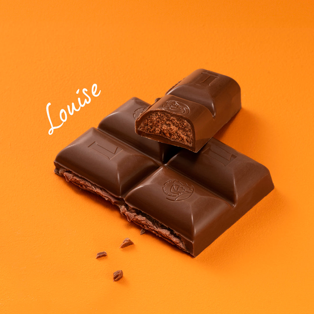 Milk Louise Chocolate Bar, 75g - Leonidas Online Ireland