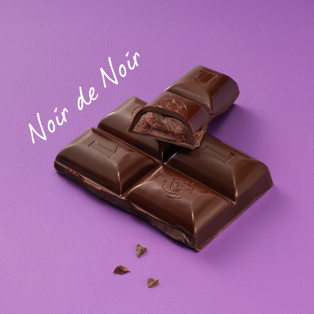 Dark Noir de Noir Chocolate Bar, 75g - Leonidas Online Ireland