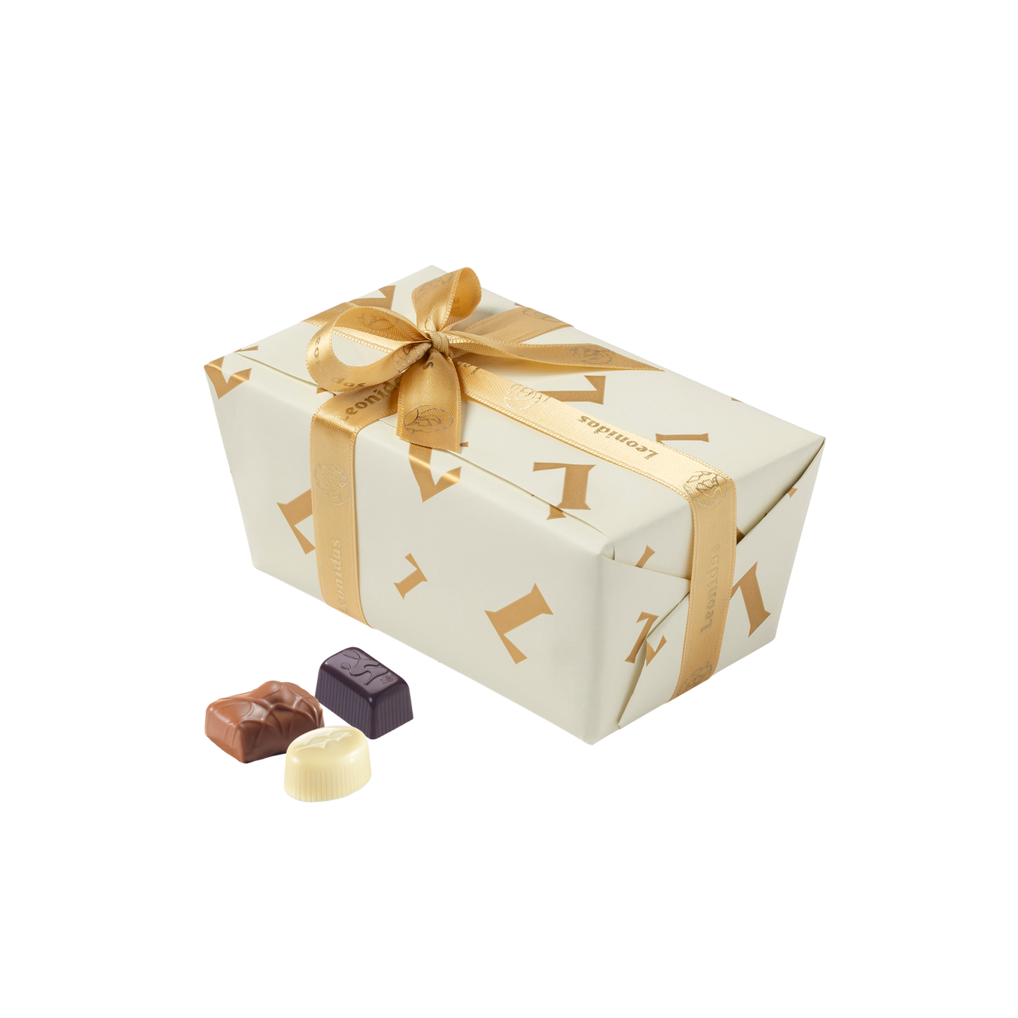 Milk, White and Dark Chocolate Ballotin