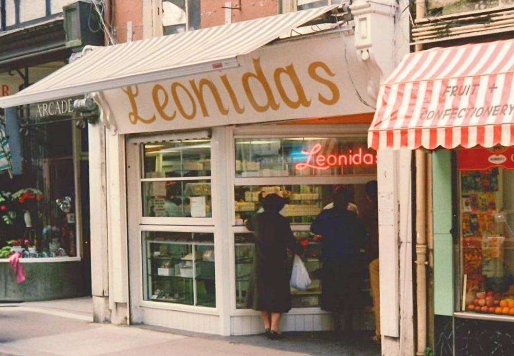 Historic Leonidas shop in Cork