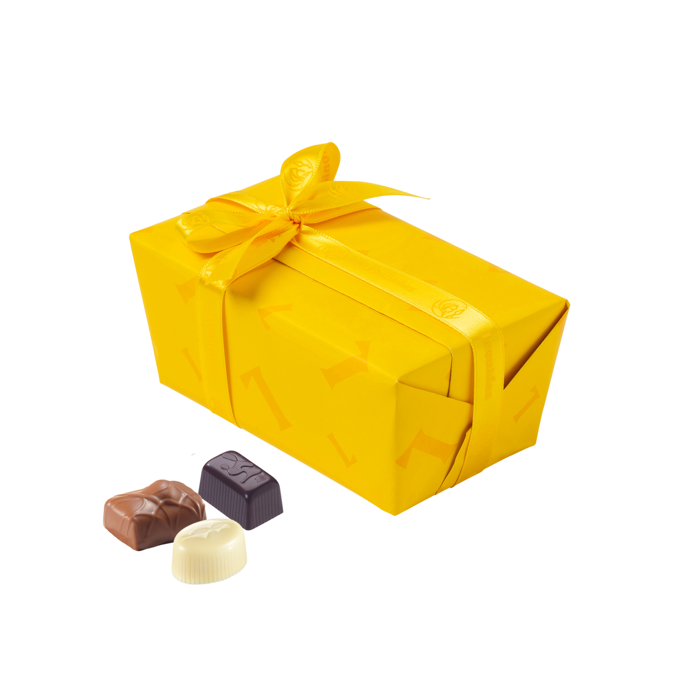 Milk, White and Dark Chocolate Ballotin