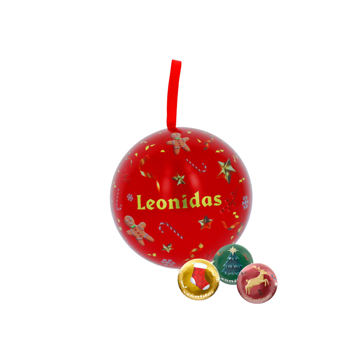 Christmas Bauble, 230g - Leonidas Online Ireland