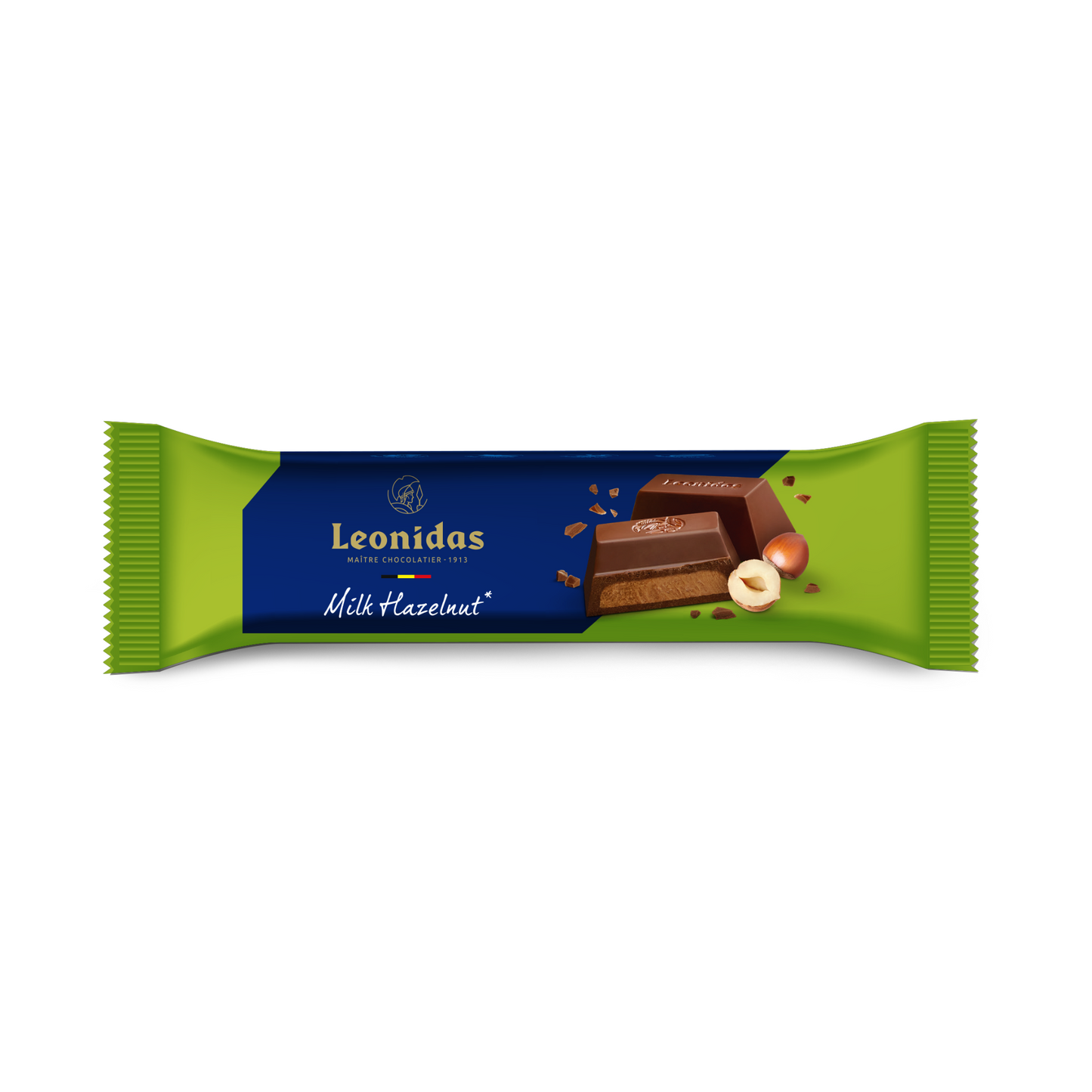Milk Chocolate Hazelnut Praline Bar, 50g - Leonidas Online Ireland