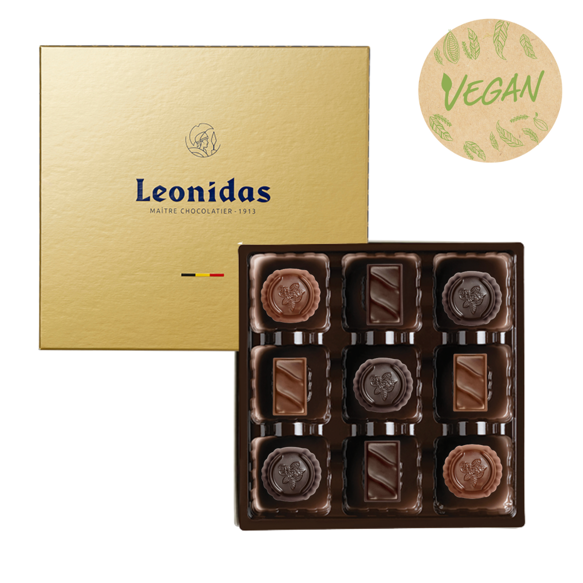 Small Vegan Chocolate Gift Box, 135g