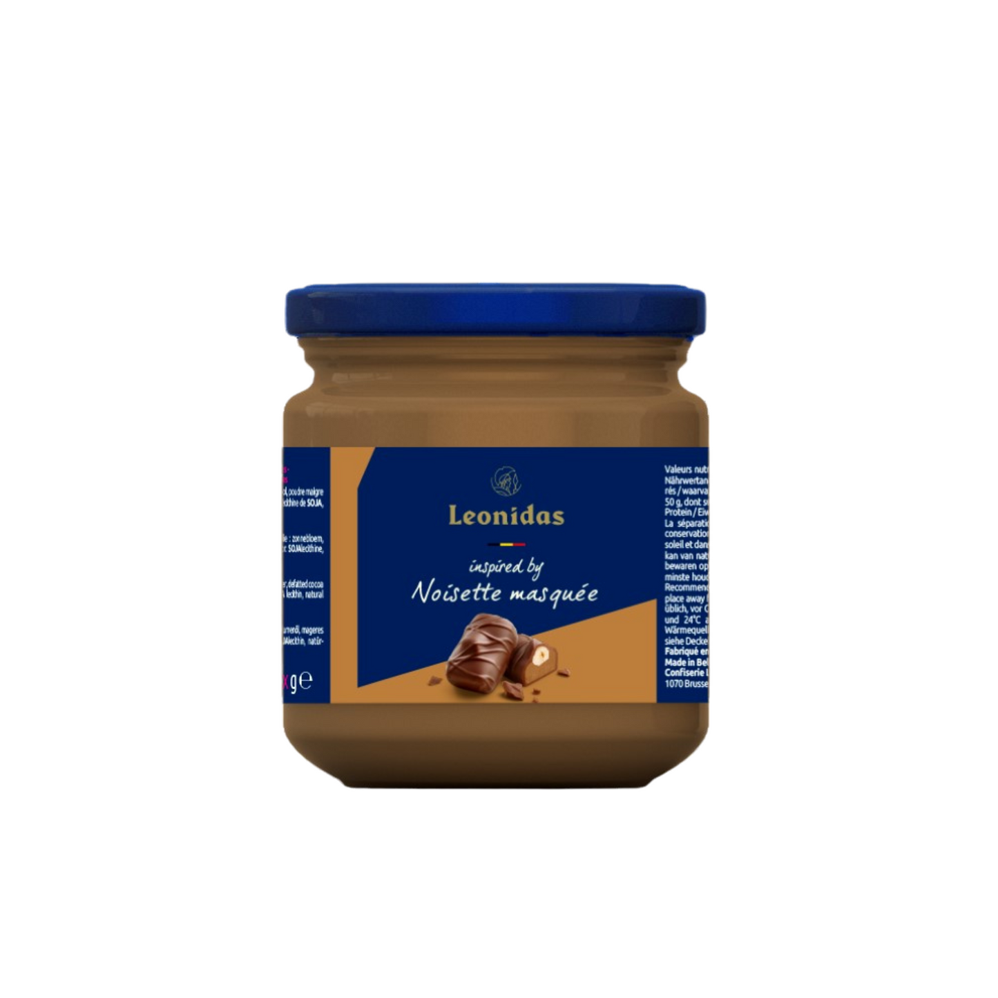 Noisette Masquée Chocolate Spread, 300g - Leonidas Online Ireland
