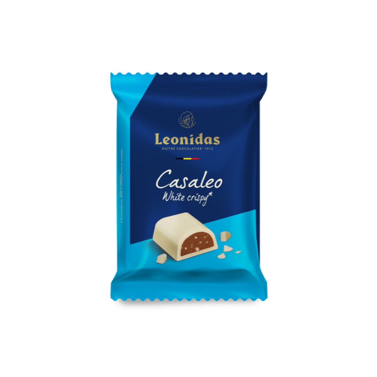 White Casaleo Chocolate Bar, 75g - Leonidas Online Ireland