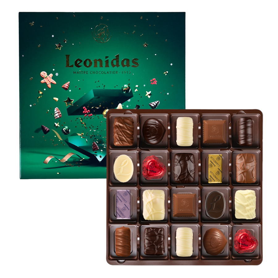Christmas Praline Gift Box, 300g - Leonidas Online Ireland