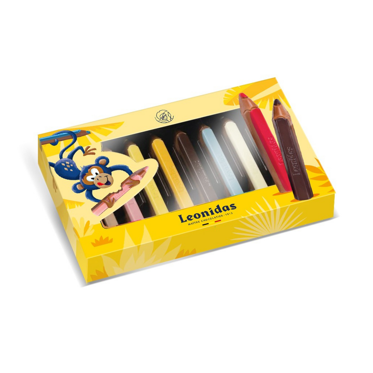 Milk Chocolate Colouring Pencils, 72g - Leonidas Online Ireland