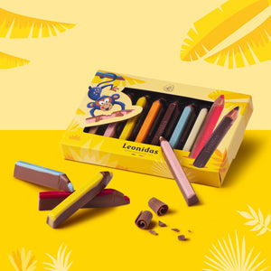 Milk Chocolate Colouring Pencils, 72g