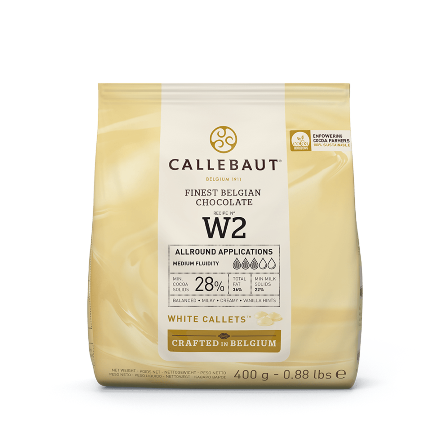 Callebaut White Callets, 400g