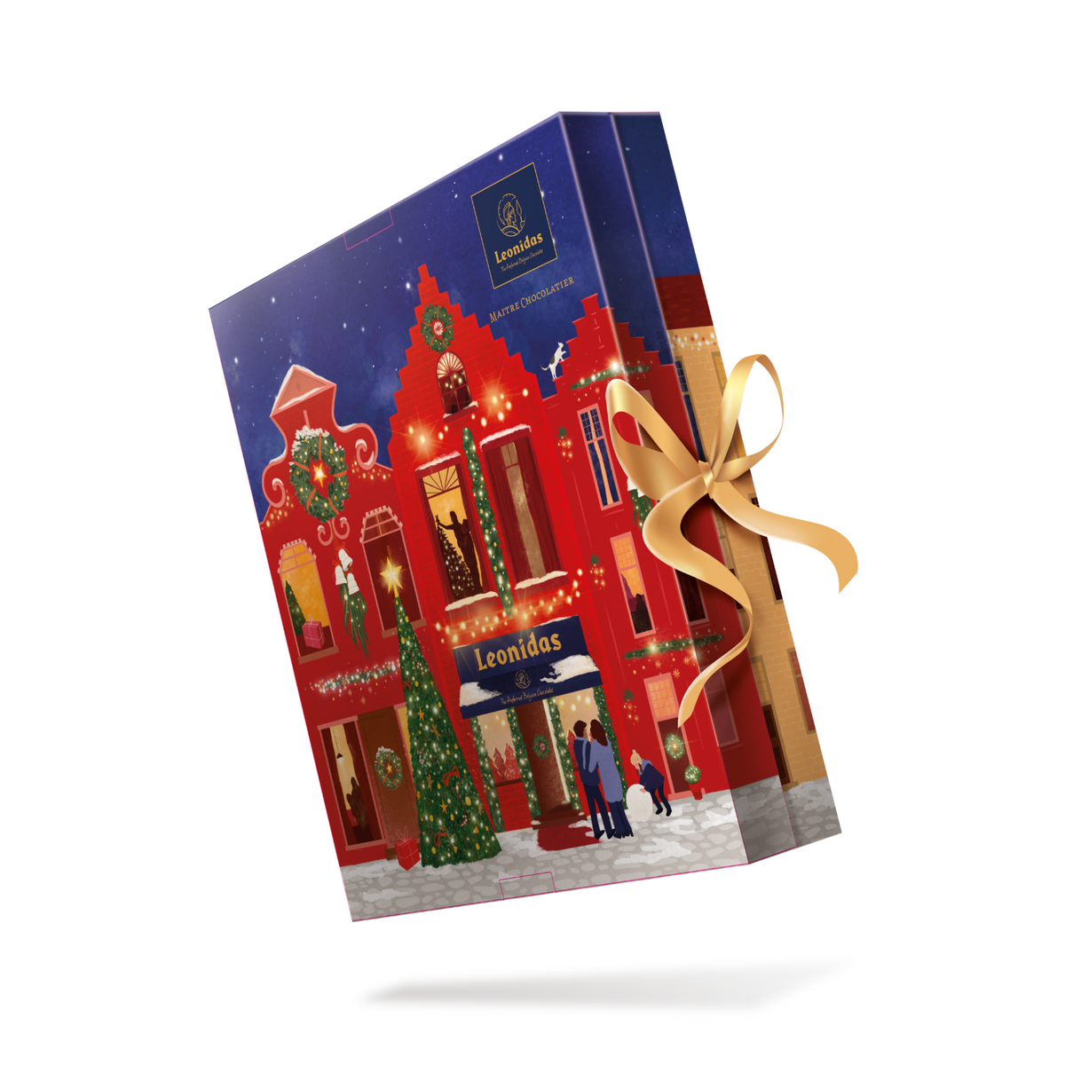 Christmas Advent Calendar, 360g - Leonidas Online Ireland