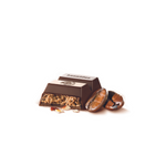 A 45% cocoa dark chocolate bar filled with a coffee-flavoured praline.
