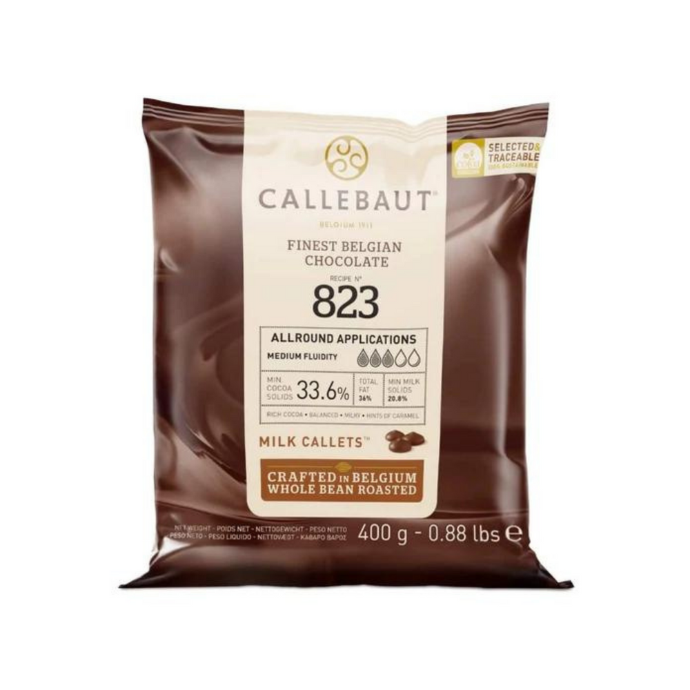 Bag of Callebaut Milk Callets, 400g