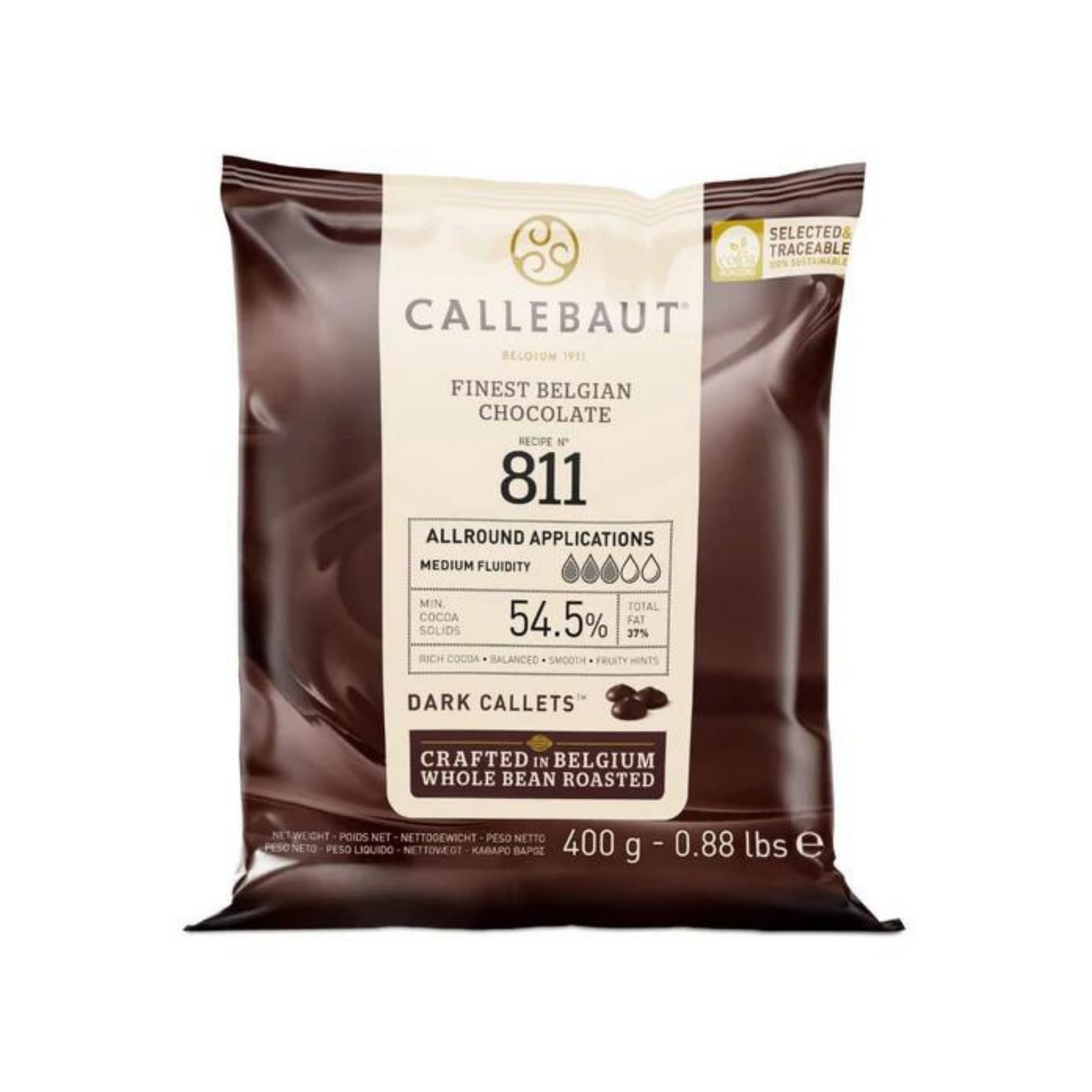 Callabaeut Callebaut Dark Callets, 400g – Leonidas Online Ireland